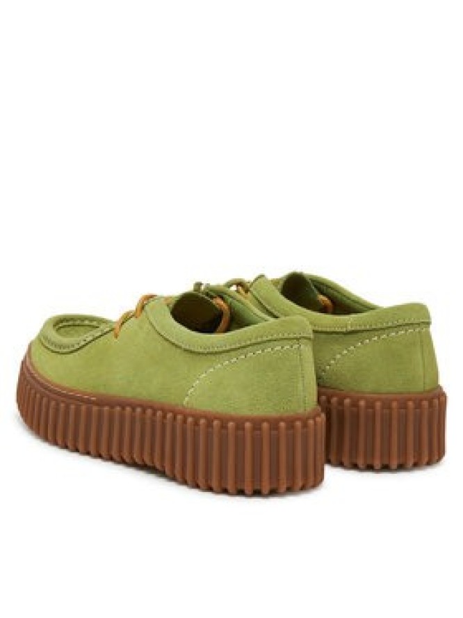 Clarks Półbuty Torhill Bee 26181186 Zielony