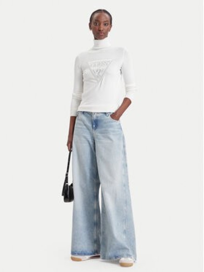 Guess Golf W6BR54 Z1455 Kremowy Regular Fit