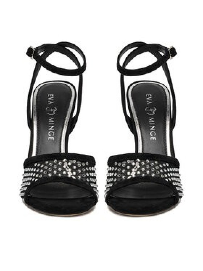 Eva Minge Sandały EO-ZARA-LT934-79 Czarny