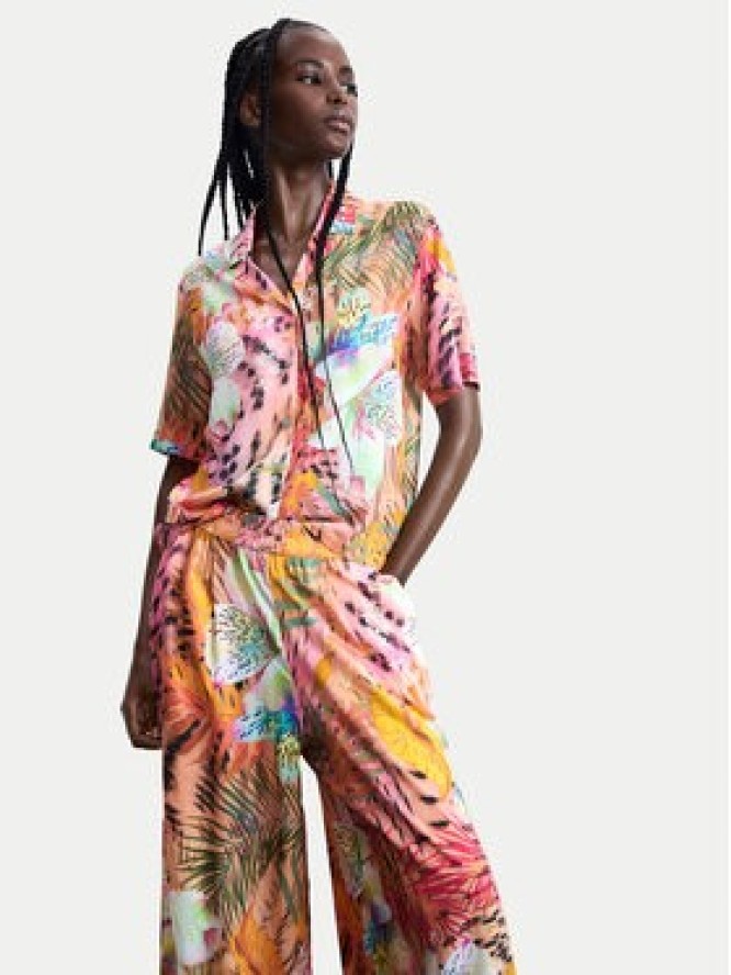 Desigual Spodnie materiałowe Swim Nasau 26SWPW56 Kolorowy Relaxed Fit