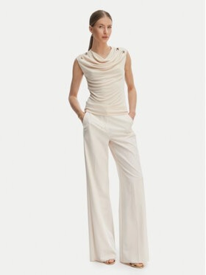 Rinascimento Bluzka CFC0128663003 Beżowy Regular Fit