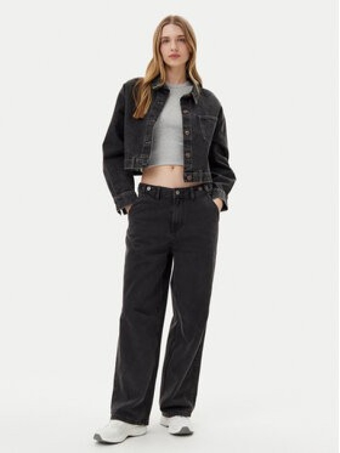 Vans Jeansy Curbside VN000FVH Czarny Wide Leg