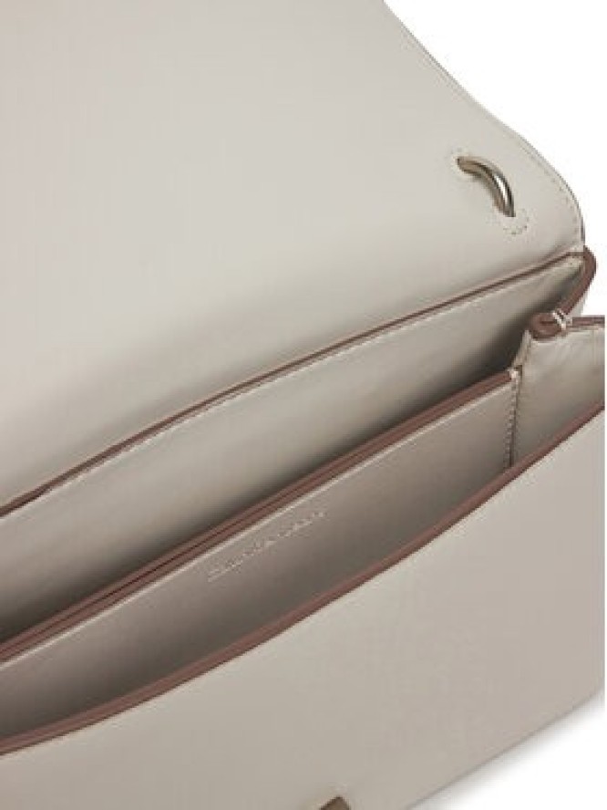 Calvin Klein Jeans Torebka Sculpted Ew Flap25 Shoulder Bag LV04K3035G Biały