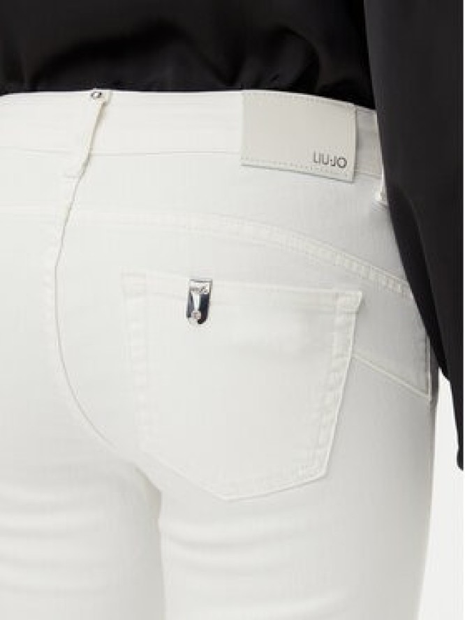 Liu Jo Jeansy UA5006 T2594 Biały Regular Fit