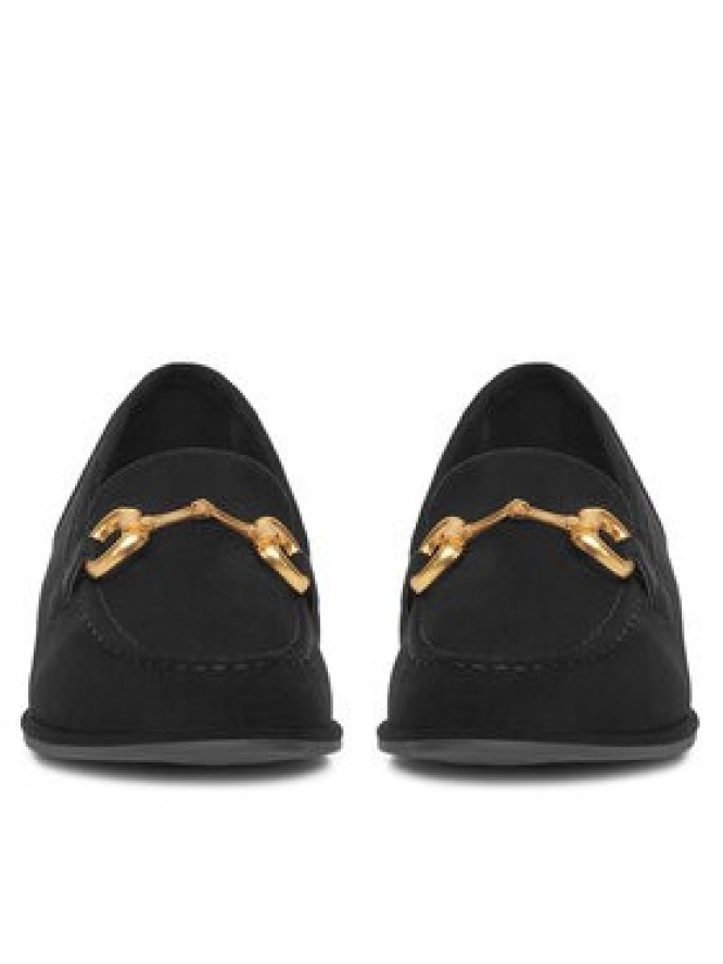 DeeZee Mokasyny 1-141-1 Czarny