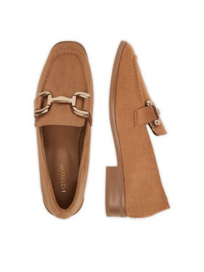 DeeZee Loafersy RD2 Brązowy