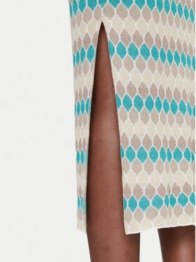 Fracomina Sukienka dzianinowa FS25SD5006K414F8 Kolorowy Slim Fit