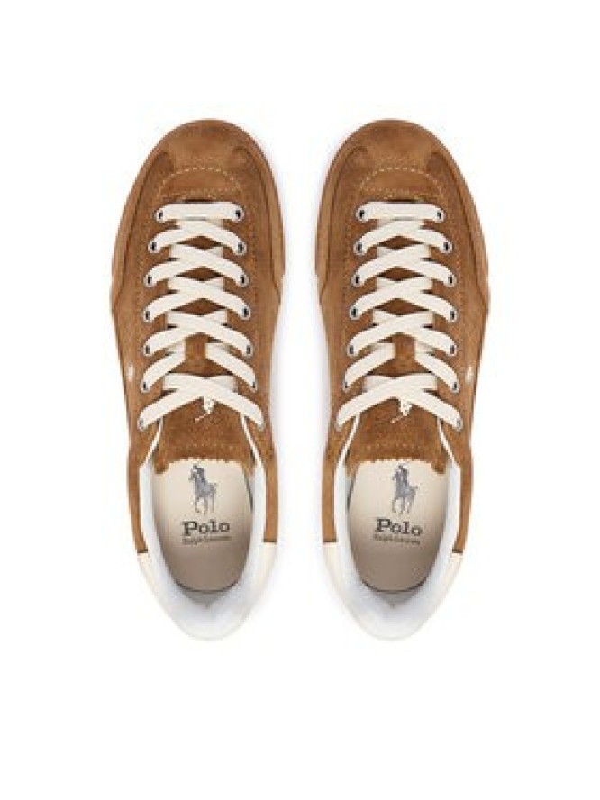 Polo Ralph Lauren Sneakersy Hester 804P18219002 Brązowy