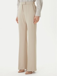BOSS Spodnie materiałowe Talia4 50551907 Beżowy Relaxed Fit