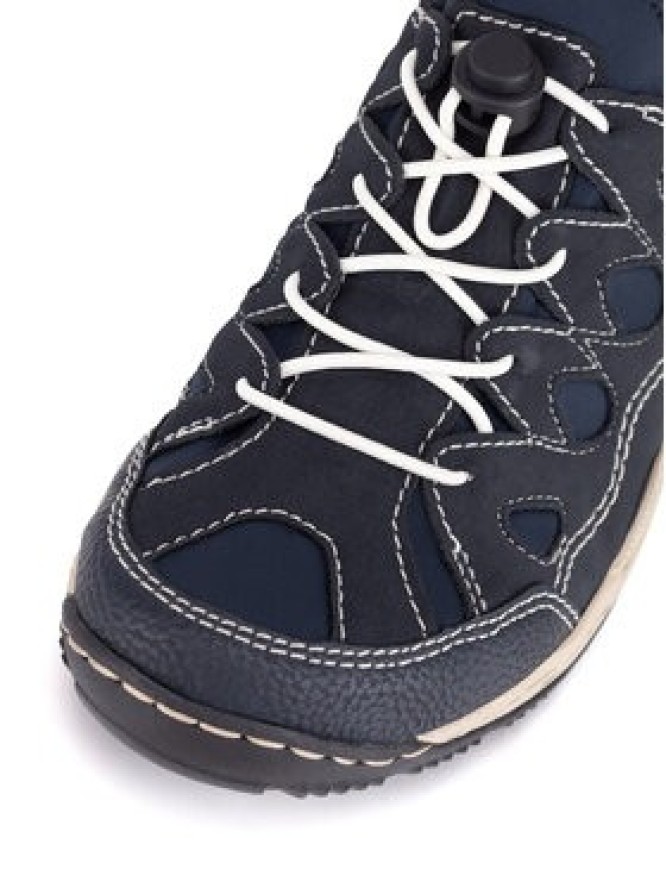 Rieker Półbuty L0551-14 Granatowy