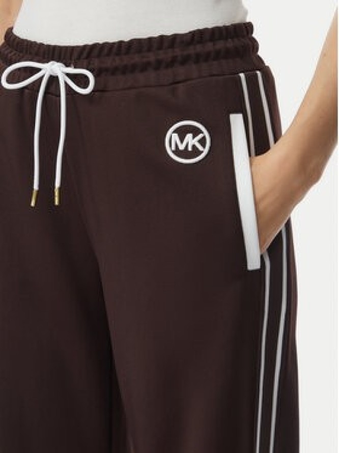 MICHAEL Michael Kors Spodnie dresowe MR630Y0K8N Brązowy ciemny Regular Fit
