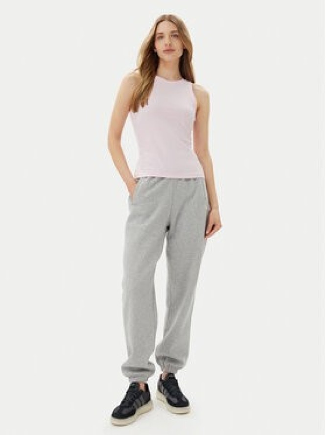 adidas Top Essentials Linear JC5797 Różowy Slim Fit