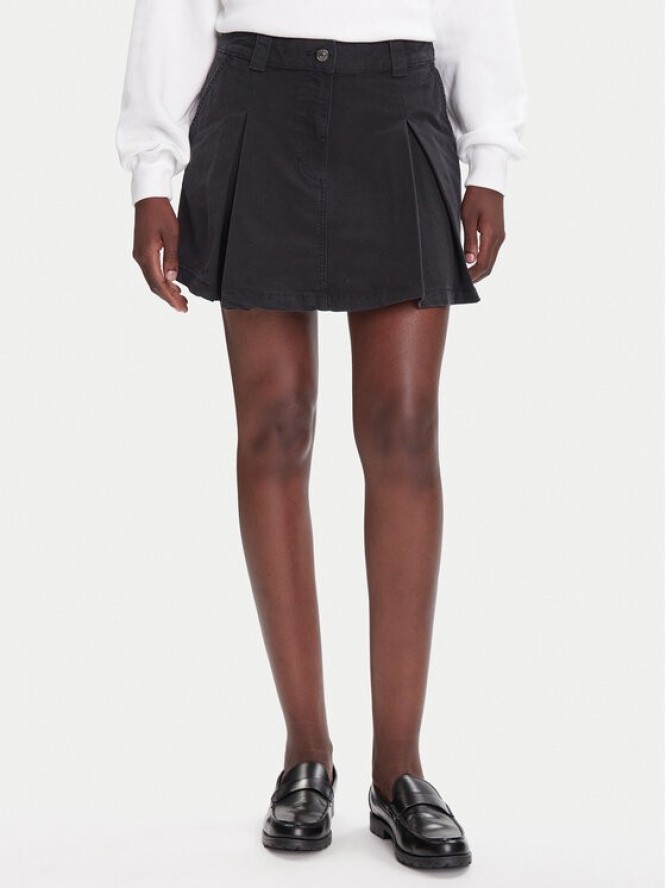 Tommy Jeans Spódnica jeansowa DW0DW21137 Czarny Regular Fit