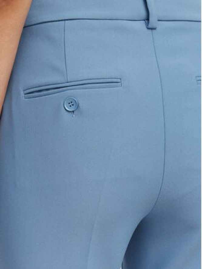 Weekend Max Mara Spodnie materiałowe Rana 2615131021 Błękitny Slim Fit