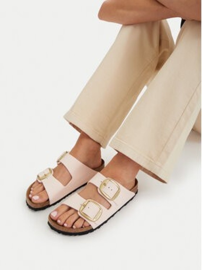 Birkenstock Klapki Arizona Big Buckle 1031566 Różowy