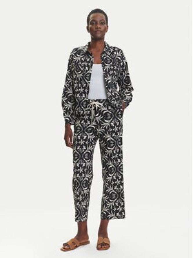 Olsen Spodnie materiałowe 14002434 Czarny Regular Fit