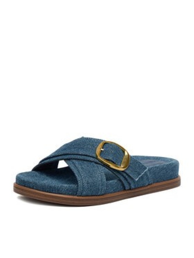Guess Jeans Klapki CEO-HY1001-6 Niebieski