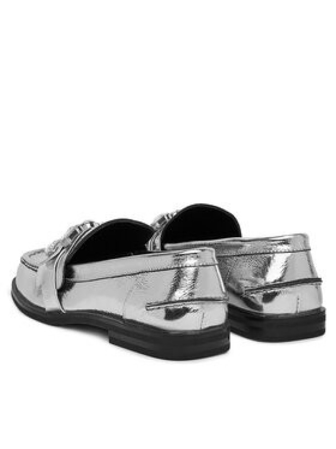 Eva Minge Loafersy AMARYLLIS-V1792B-315 Srebrny
