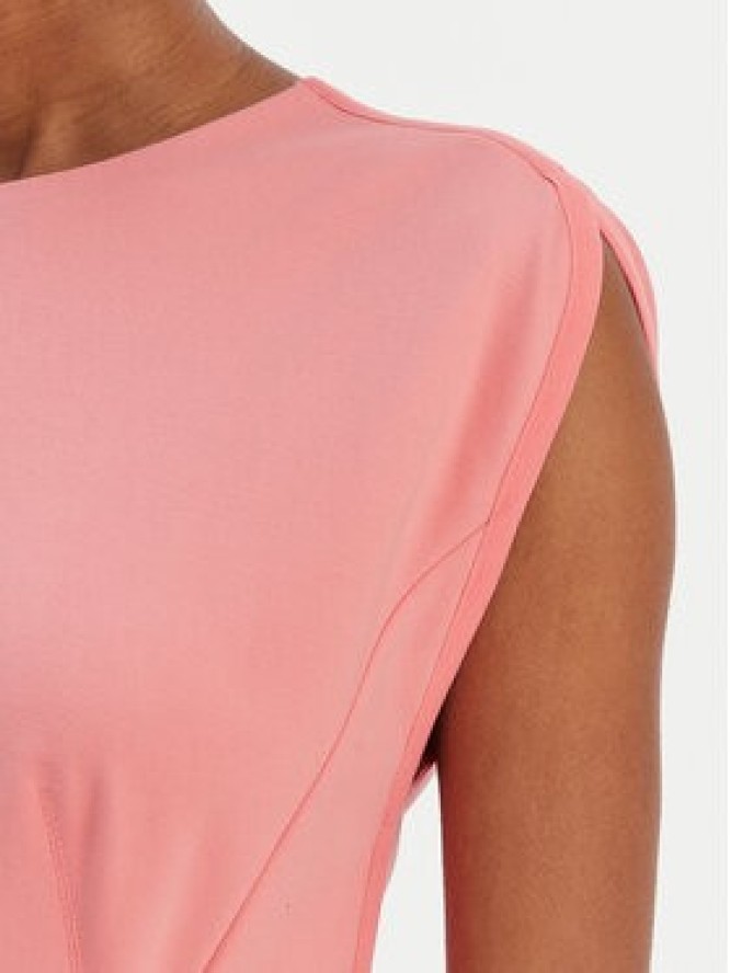 BOSS Sukienka koktajlowa Detira 50551898 Różowy Slim Fit