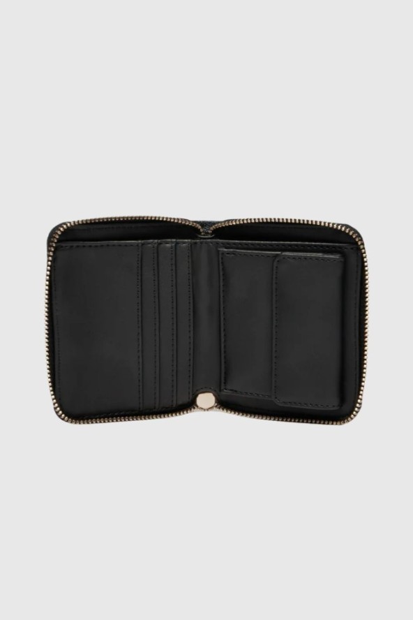 GUESS Czarny mały portfel damski Melisandra