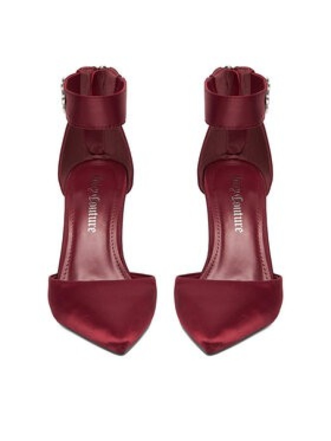Juicy Couture Szpilki EO-LH24018-2A Bordowy