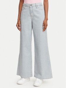 Guess Jeans Jeansy W6YA0O D1182 Niebieski Wide Leg