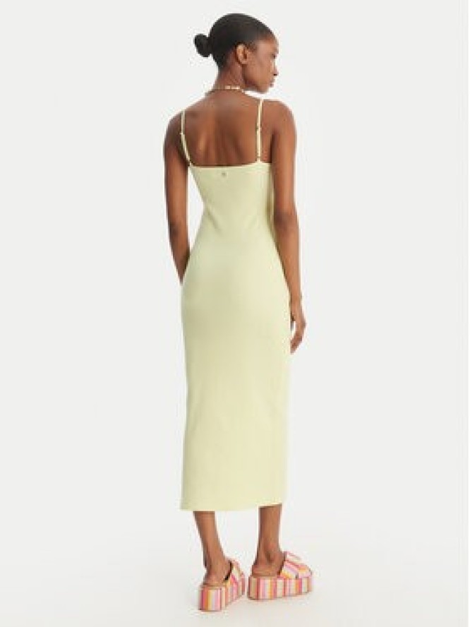 Roxy Sukienka letnia Wavey Lady ERJKD03530 Zielony Slim Fit