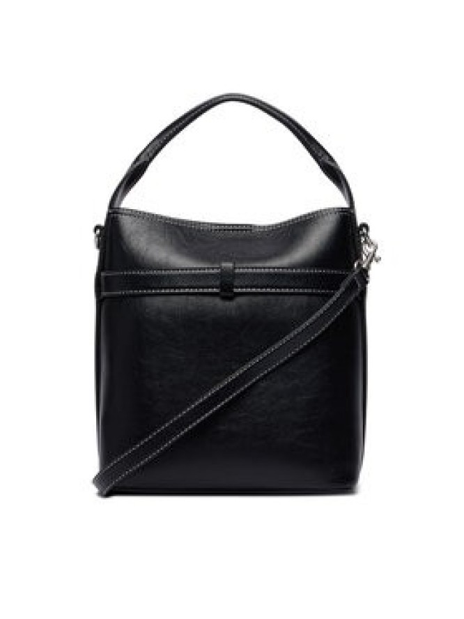 Calvin Klein Torebka Buckle Mini Bucket Crossbody LV04F3550G Czarny