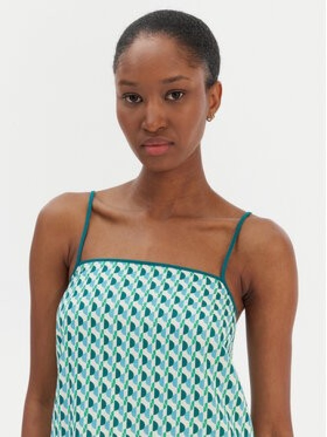 Seafolly Sukienka letnia Sorrento 55657-DR Zielony Regular Fit