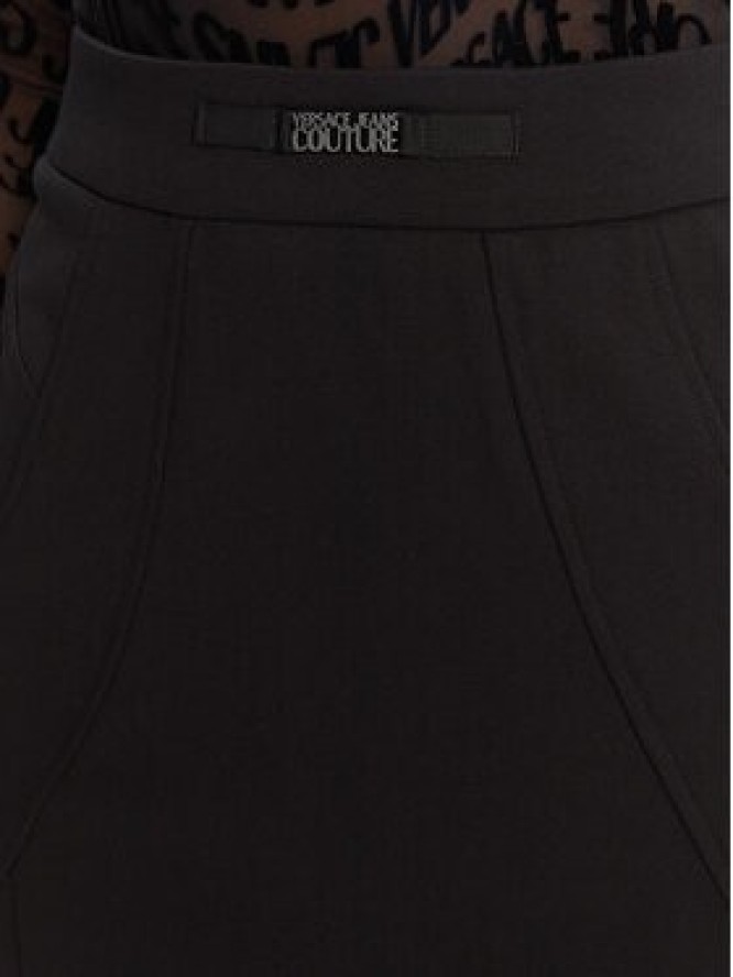 Versace Jeans Couture Spódnica ołówkowa 79HAE807 J0092 Czarny Slim Fit