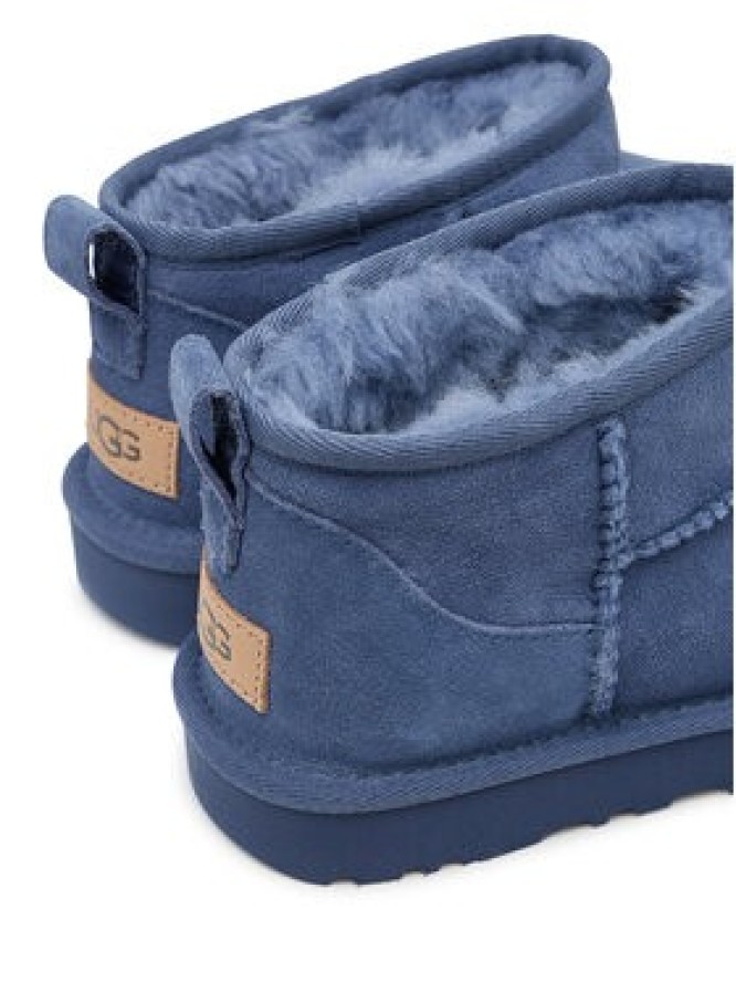 Ugg Śniegowce W Classic Ultra Mini 1116109 Niebieski