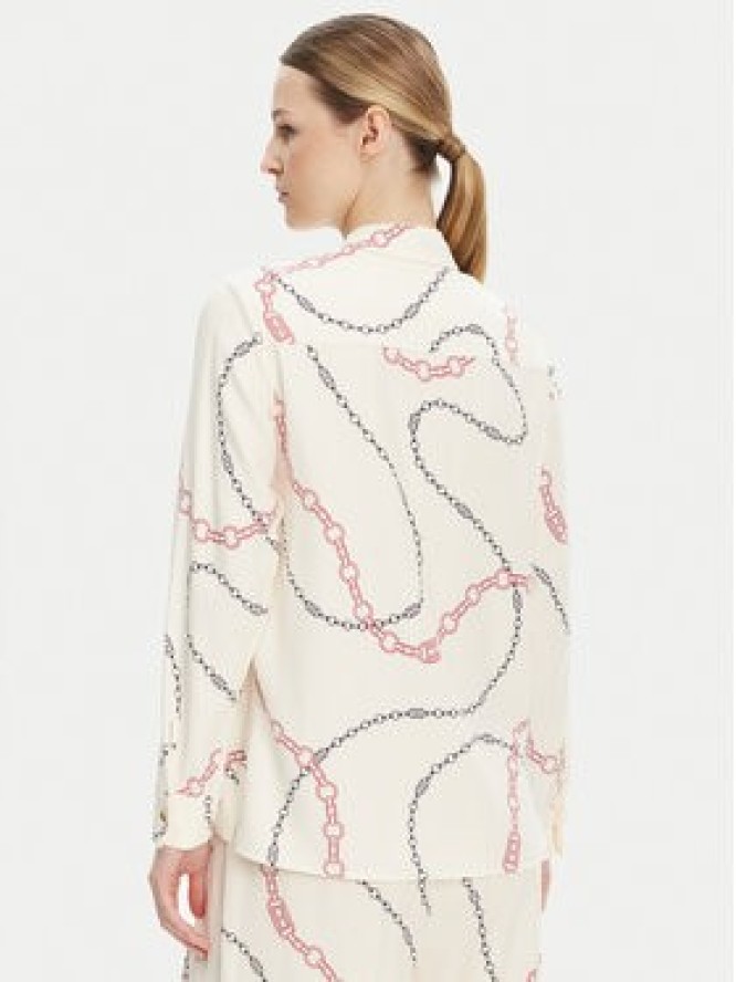 Tommy Hilfiger Koszula WW0WW44045 Écru Relaxed Fit