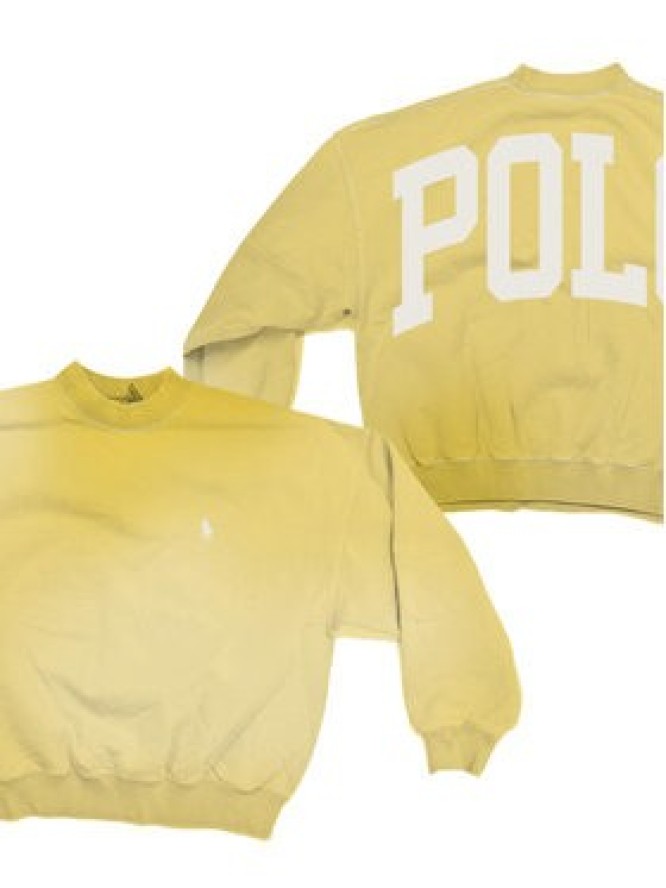 Polo Ralph Lauren Bluza 211965111001 Żółty Oversize