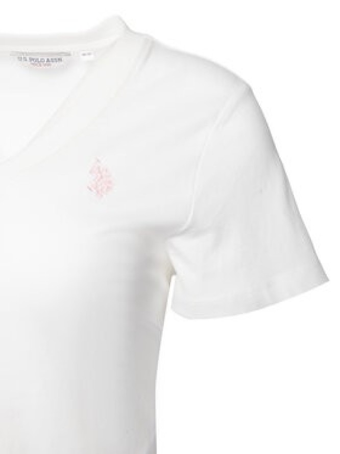 U.S. Polo Assn. T-Shirt WUP0635 Biały Classic Fit