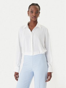 Rinascimento Koszula CFC0127372003 Biały Regular Fit