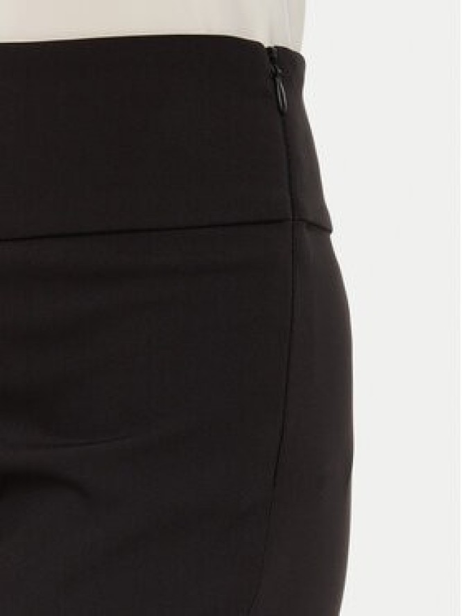 Rinascimento Spodnie materiałowe CFC0130140003 Czarny Flare Fit