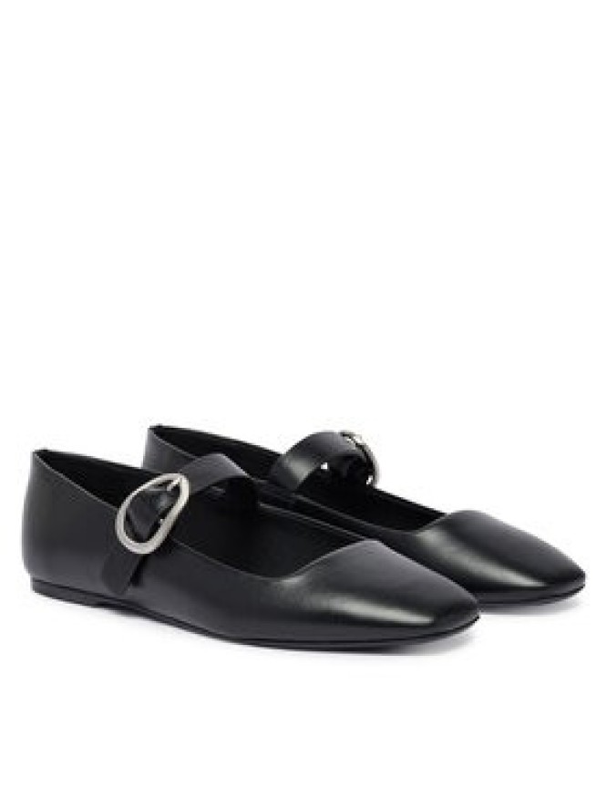 Calvin Klein Baleriny HW0HW03037 Czarny