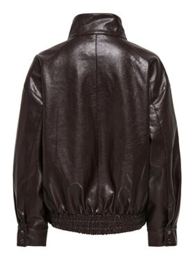 ONLY Kurtka z imitacji skóry Julia 15373024 Brązowy Loose Fit