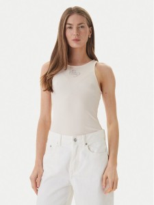 Guess Top W6RP39 KD092 Beżowy Regular Fit