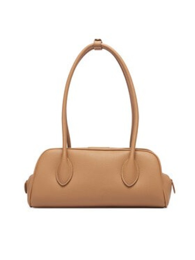 Calvin Klein Torebka Emblem Trio Pebble Shoulder Bag LV04F3743G Beżowy