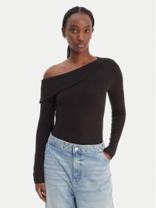 Guess Top W6RP15 KD012 Czarny Slim Fit