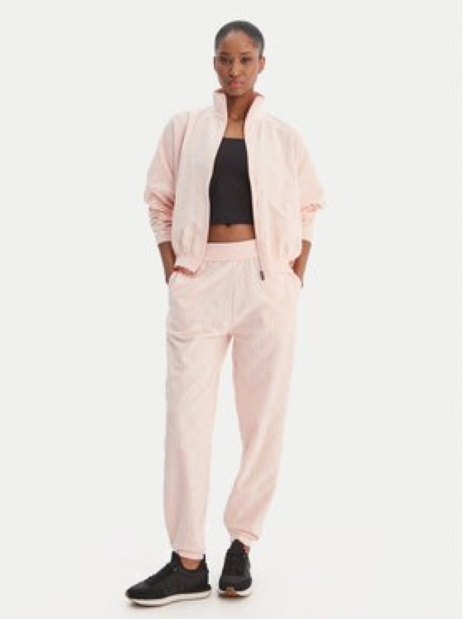 HUGO Spodnie dresowe Monogram 50556809 Różowy Regular Fit