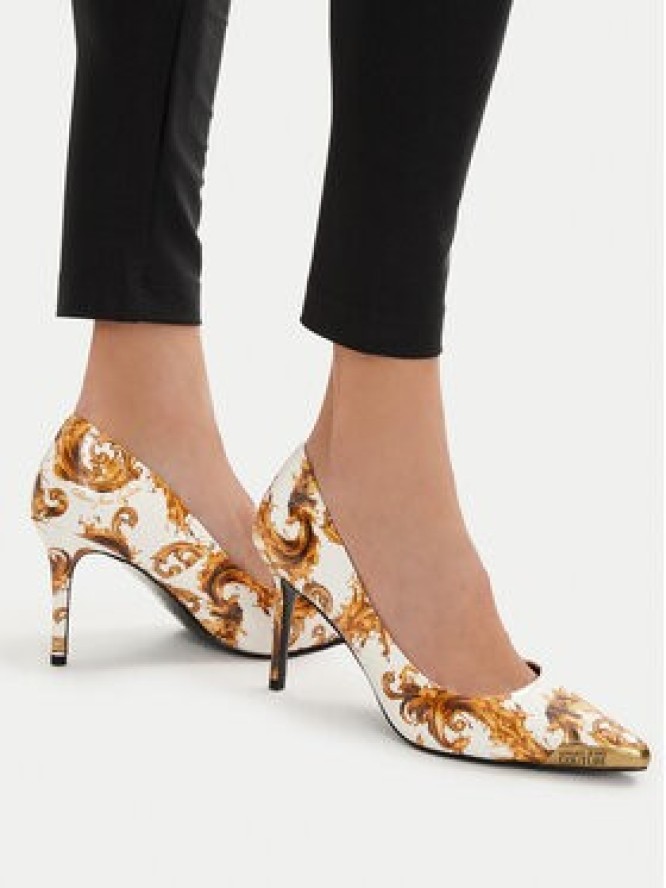 Versace Jeans Couture Szpilki 80VA3S50 ZS366 G03 Biały