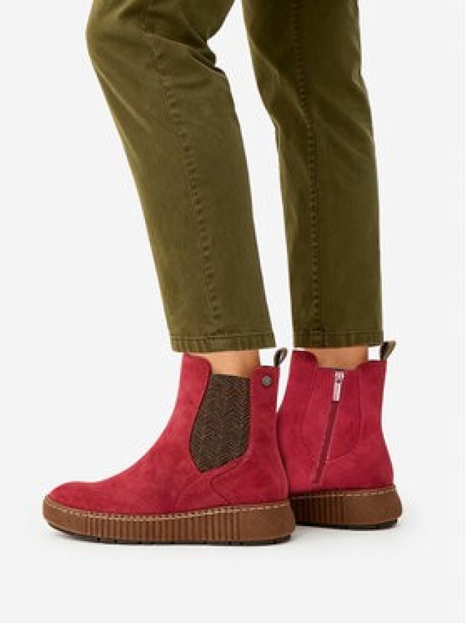 Go Soft Botki CEO-WS5586-07 Czerwony