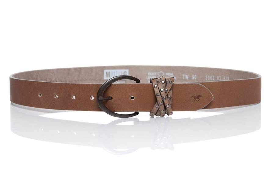 DAMSKI PASEK MUSTANG PASEK SKÓRZANY MW3003R03 623 35mm Ledergürtel Q.1869