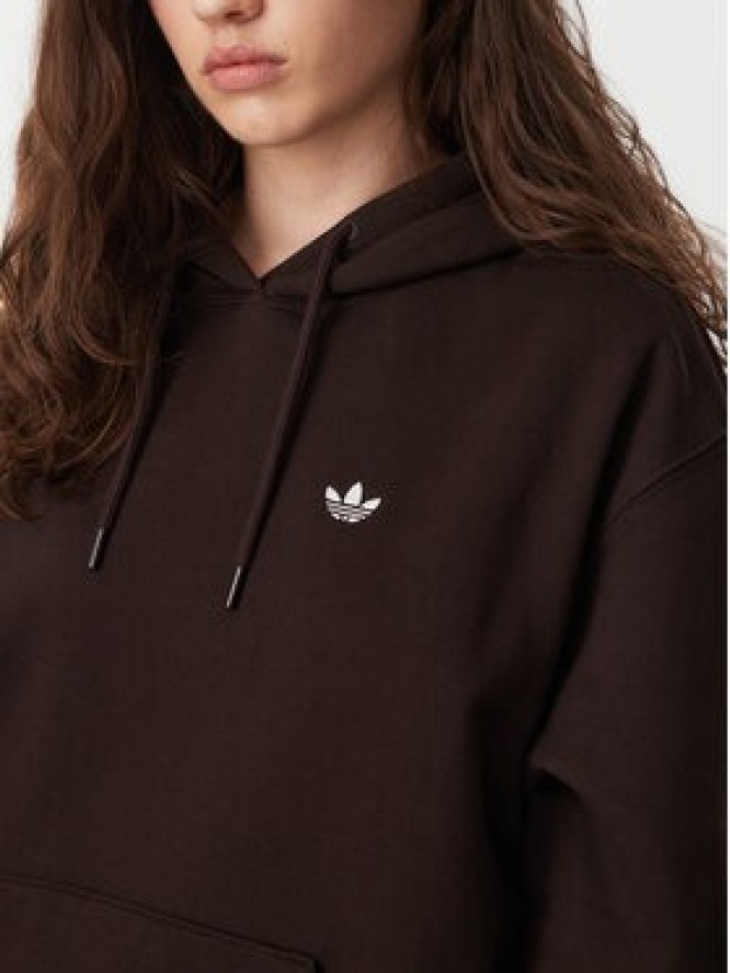 adidas Bluza Ess Os LH4724 Brązowy Regular Fit