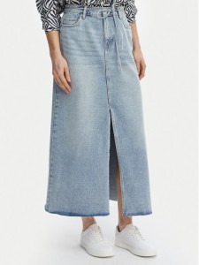 Vero Moda Spódnica jeansowa Wien 10341834 Niebieski Regular Fit