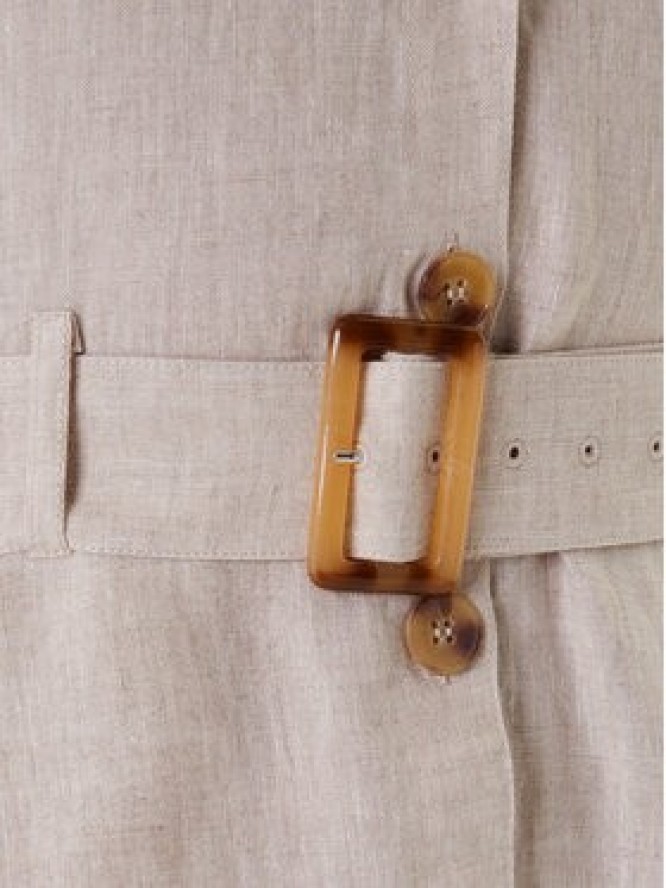 Tatuum Sukienka koszulowa Sofori T2509.204 Beżowy Regular Fit