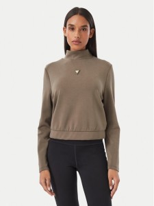 Guess Bluza V4YQ05 KCAY2 Zielony ciemny Regular Fit