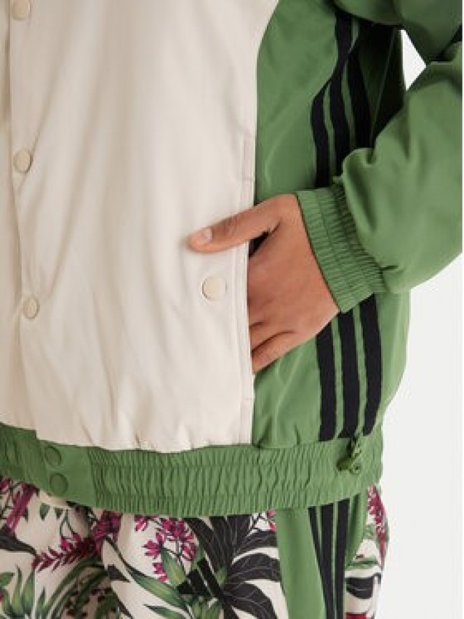 adidas Bluza Farm Rio Premium KD4611 Zielony Oversize